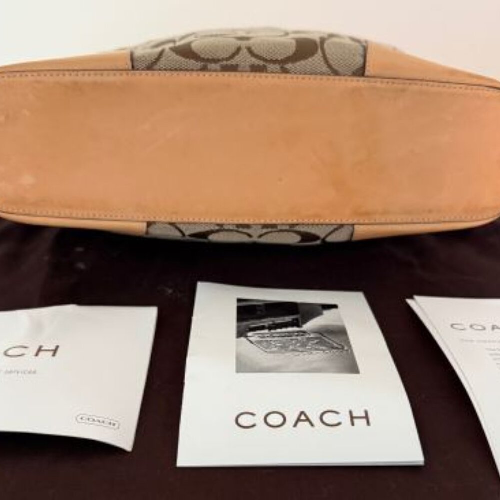 Vintage Coach Signature Shoulder/Crossbody Bag - Picture 4 of 6